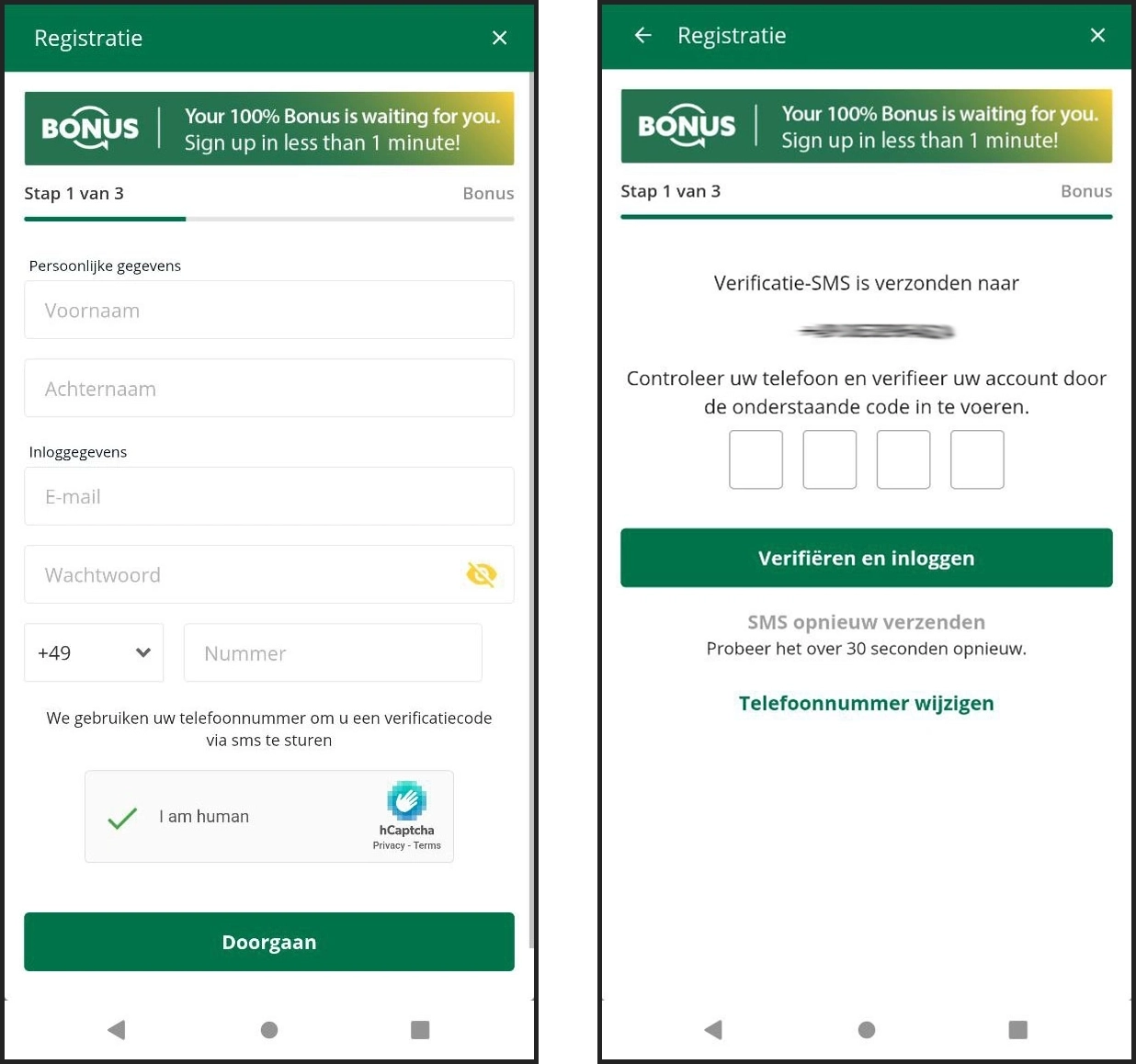 Snelle registratie voor nieuwe spelers bij Qbet