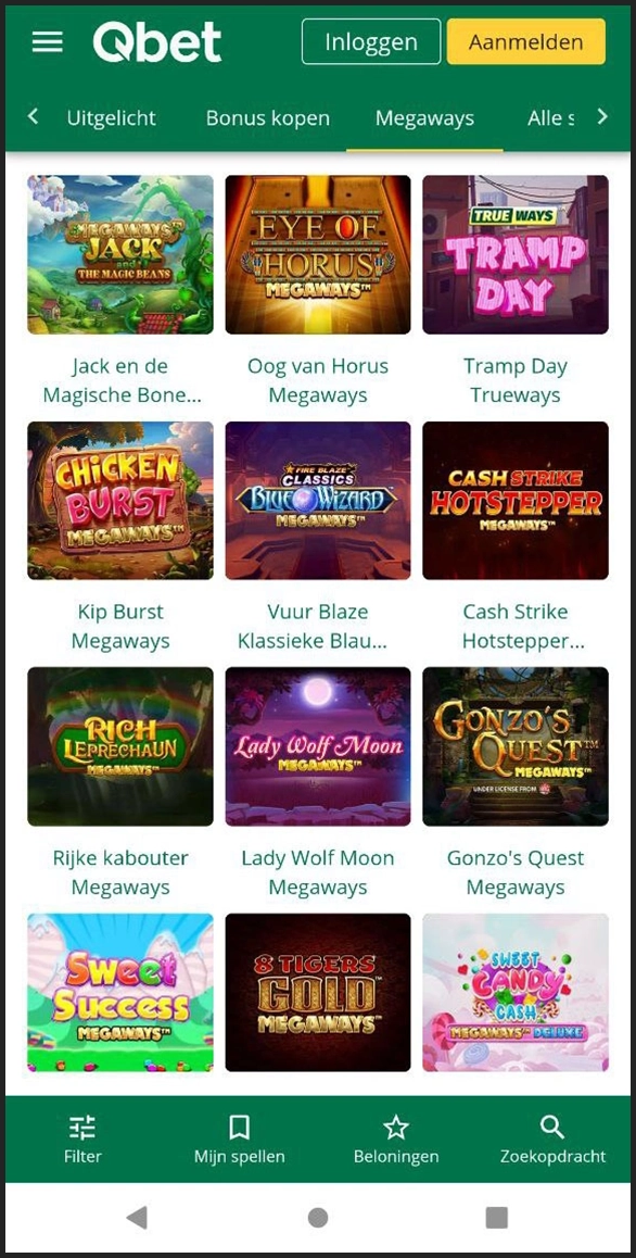 Megaways gokkasten spelen bij PinoCasino Nederland